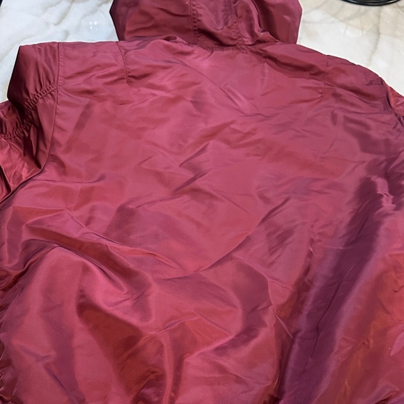 Alpha Industries Maroon Bomber Jacket - Picture 6 of 6